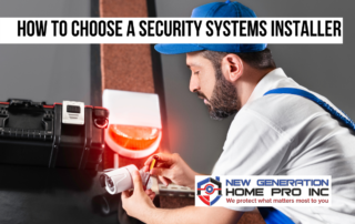 How to choose a security systems installer