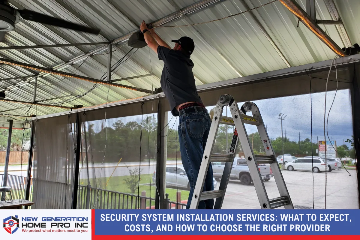 Security System Installation Services_ What to Expect, Costs, and How to Choose the Right Provider