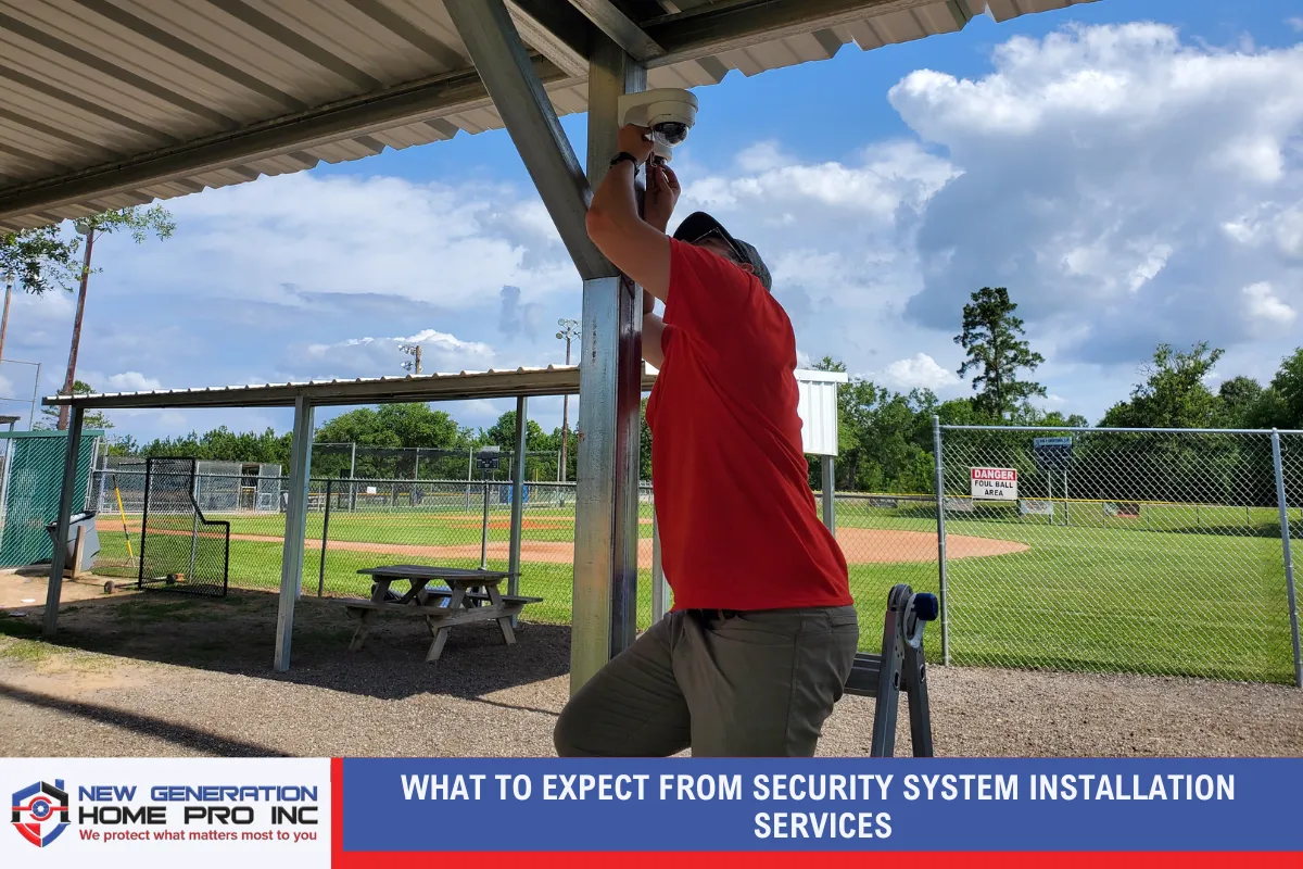What to Expect from Security System Installation Services