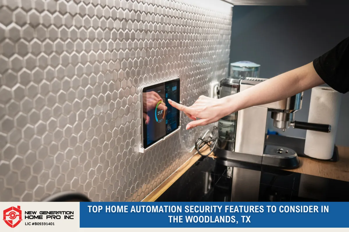 Top Home Automation Security Features to Consider in The Woodlands, TX