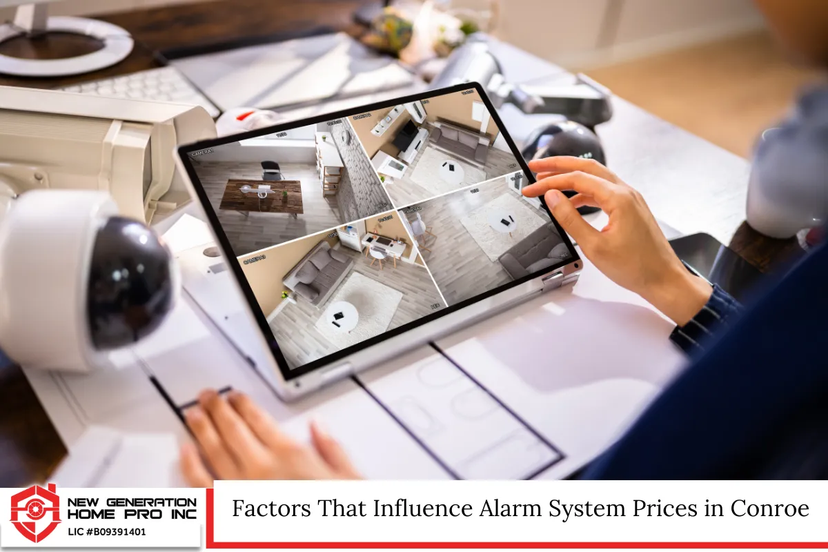 Factors That Influence Alarm System Prices in Conroe