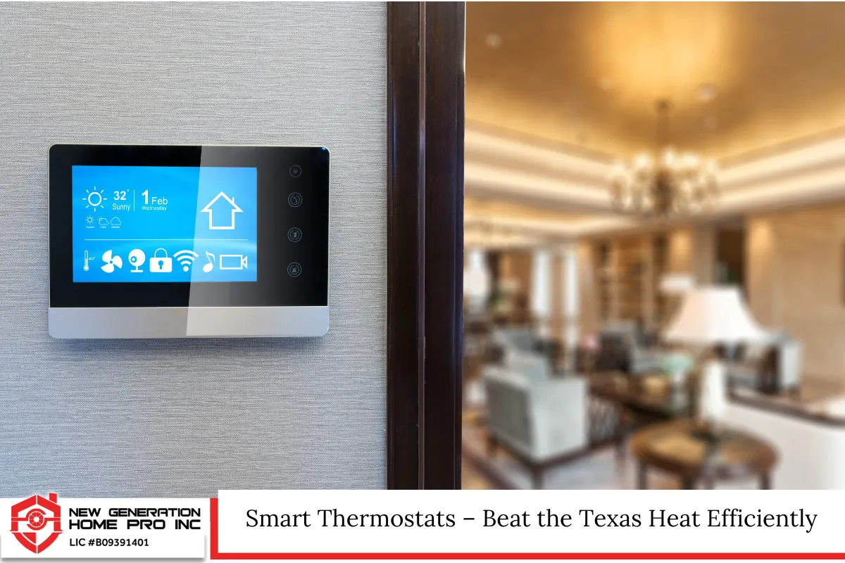 Smart Thermostats – Beat the Texas Heat Efficiently