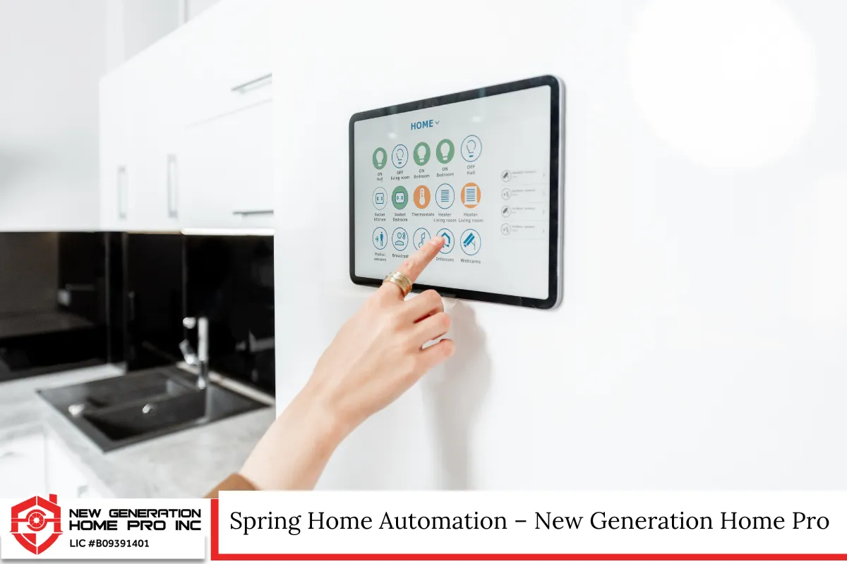 Spring Home Automation – New Generation Home Pro Inc