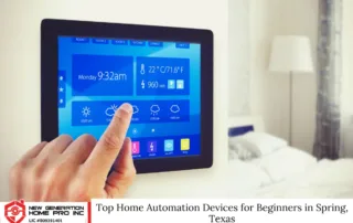 Top Home Automation Devices for Beginners in Spring, Texas