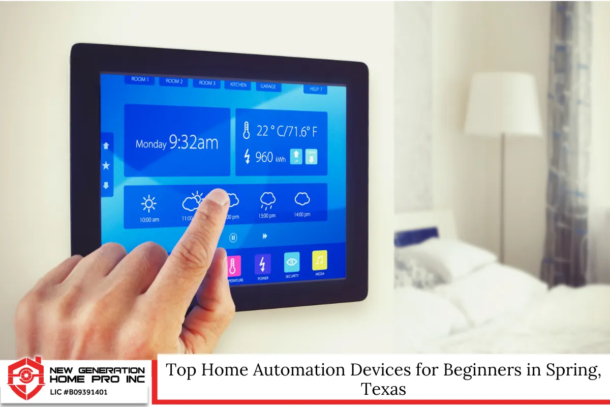 Top Home Automation Devices for Beginners in Spring, Texas