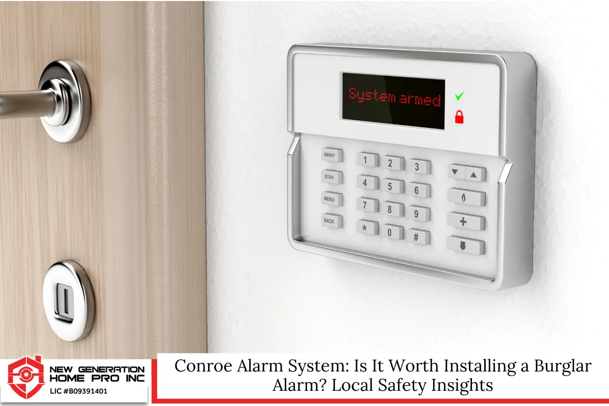 Conroe Alarm System: Is It Worth Installing a Burglar Alarm? Local Safety Insights