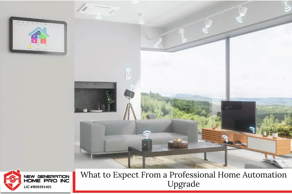 What to Expect From a Professional Home Automation Upgrade