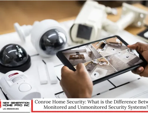 Conroe Home Security: What is the Difference Between Monitored and Unmonitored Security Systems?