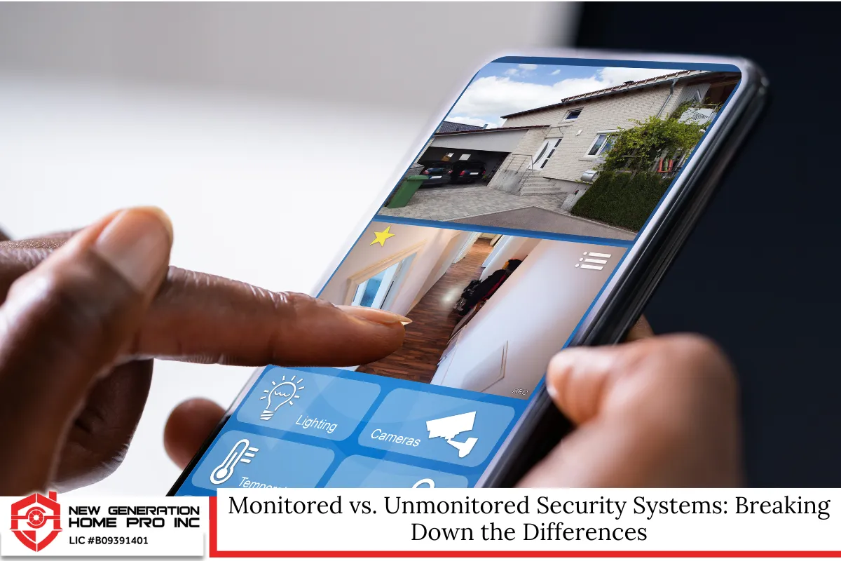 Monitored vs. Unmonitored Security Systems: Breaking Down the Differences