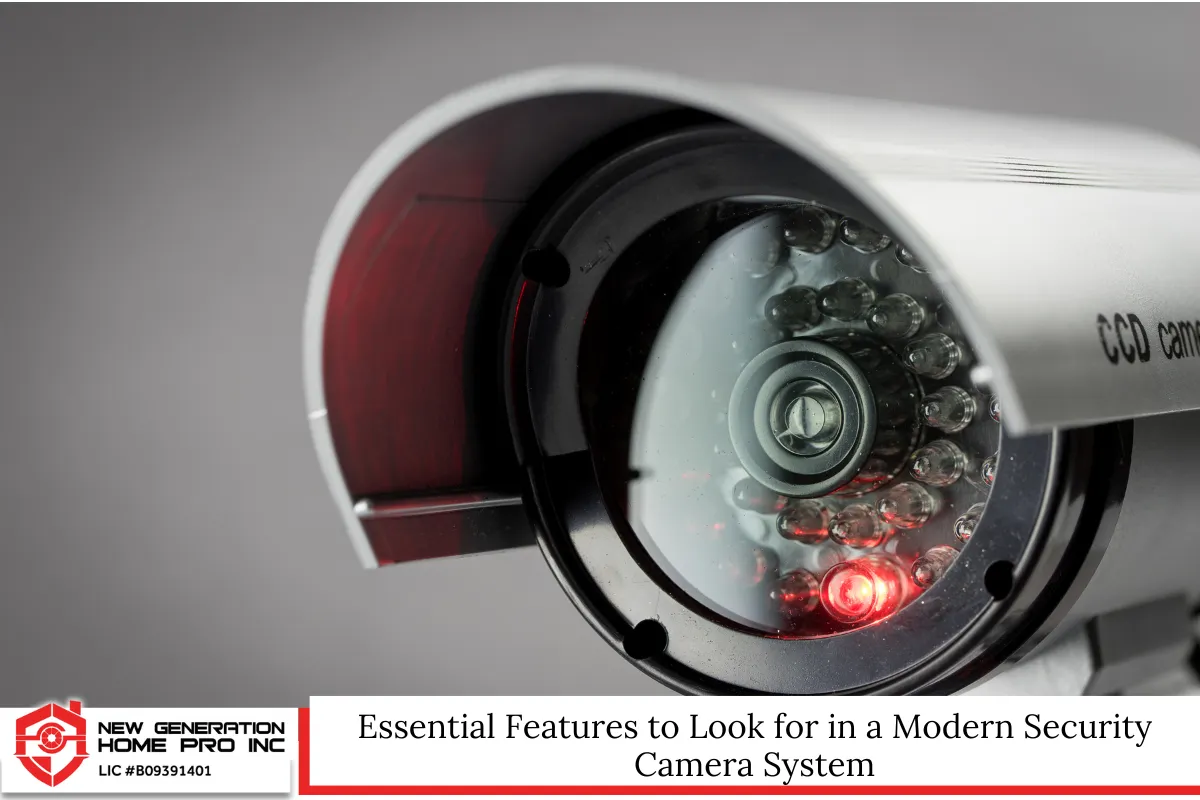 Essential Features to Look for in a Modern Security Camera System