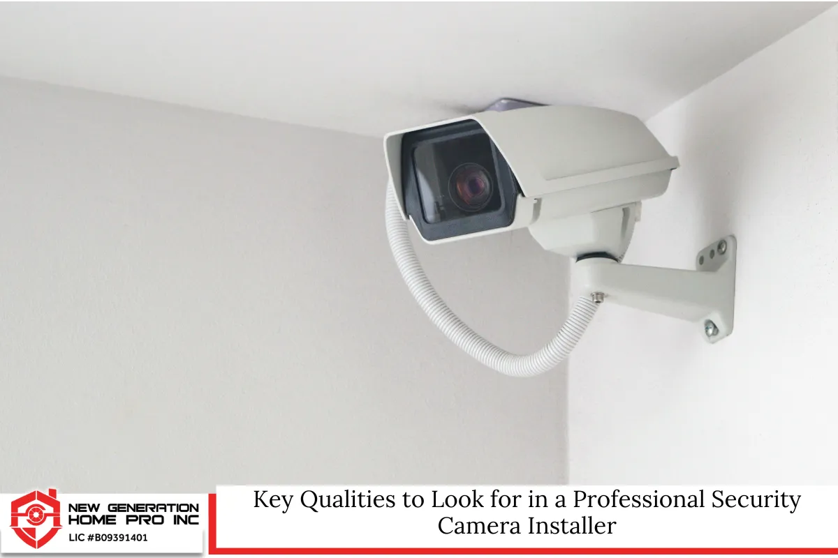Key Qualities to Look for in a Professional Security Camera Installer