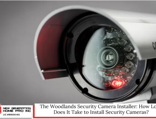 The Woodlands Security Camera Installer: How Long Does It Take to Install Security Cameras?