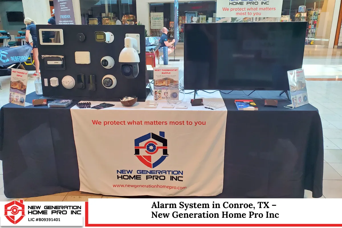 Alarm System in Conroe, TX – New Generation Home Pro Inc