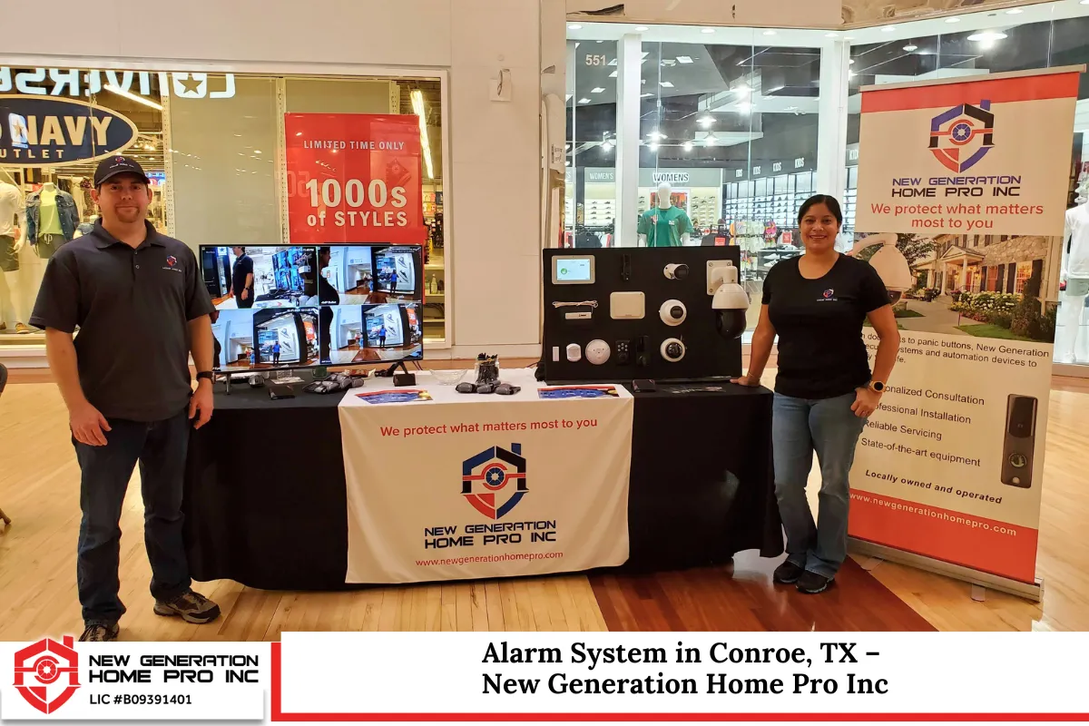 Alarm System in Conroe, TX – New Generation Home Pro Inc