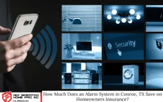 How Much Does an Alarm System in Conroe, TX Save on Homeowners Insurance?