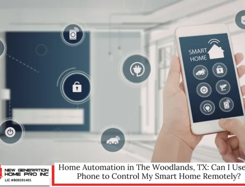 Home Automation in The Woodlands, TX: Can I Use My Phone to Control My Smart Home Remotely?
