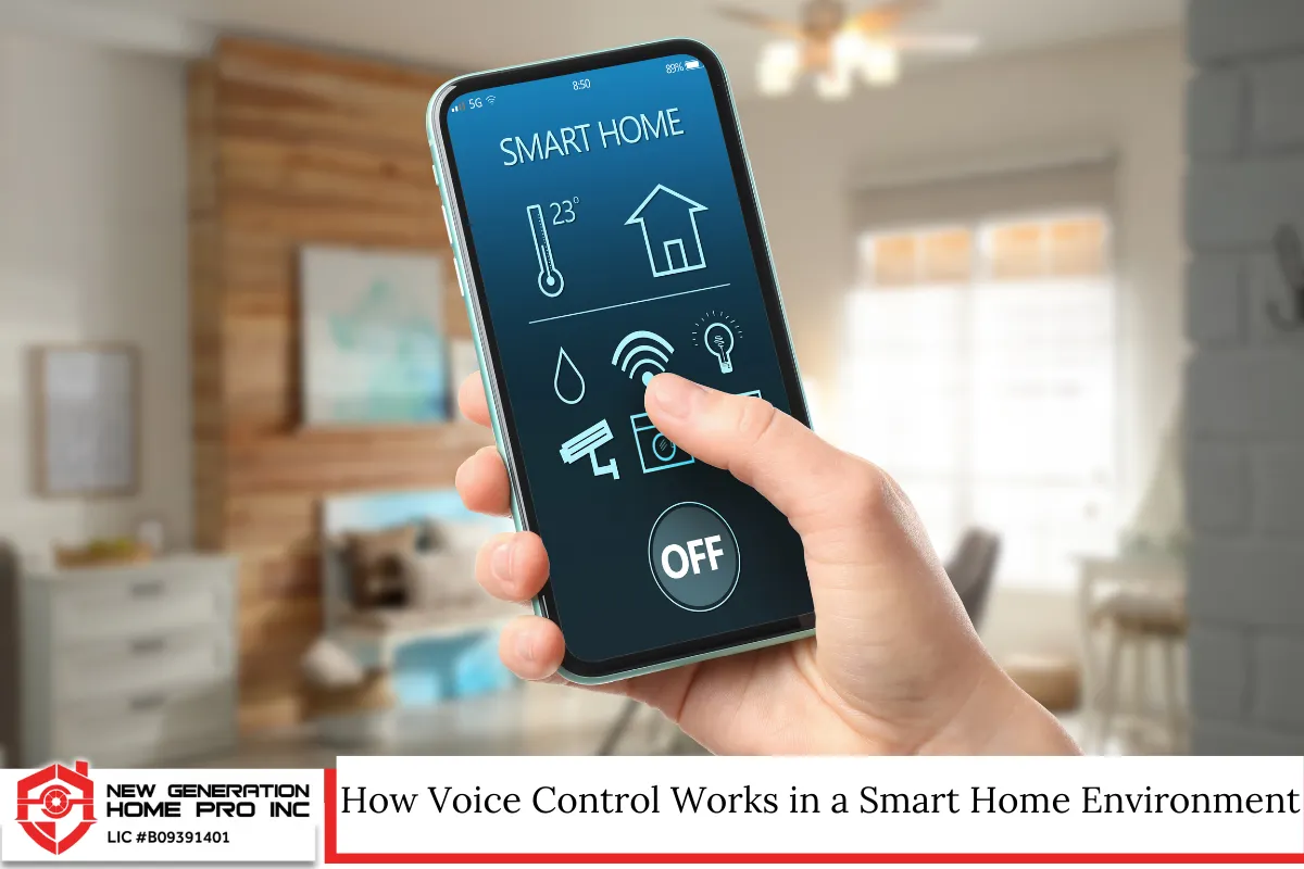 How Voice Control Works in a Smart Home Environment