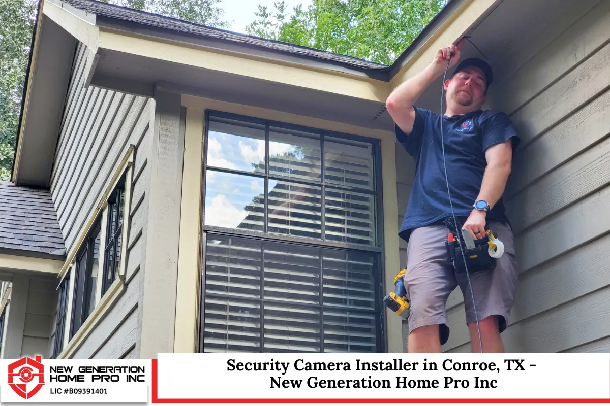 Security Camera Installer in Conroe, TX - New Generation Home Pro Inc