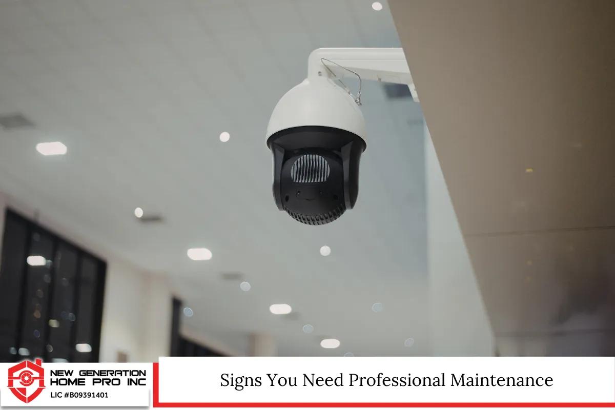 Signs You Need Professional Maintenance