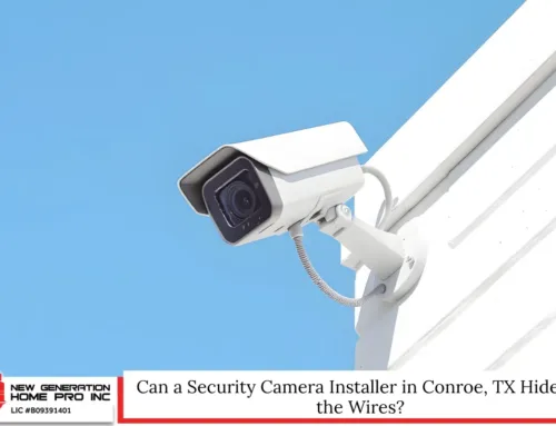 Can a Security Camera Installer in Conroe, TX Hide All the Wires?