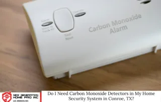 Do I Need Carbon Monoxide Detectors in My Home Security System in Conroe, TX?