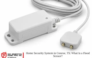 Home Security System in Conroe, TX: What Is a Flood Sensor?