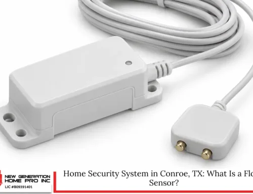 Home Security System in Conroe, TX: What Is a Flood Sensor?